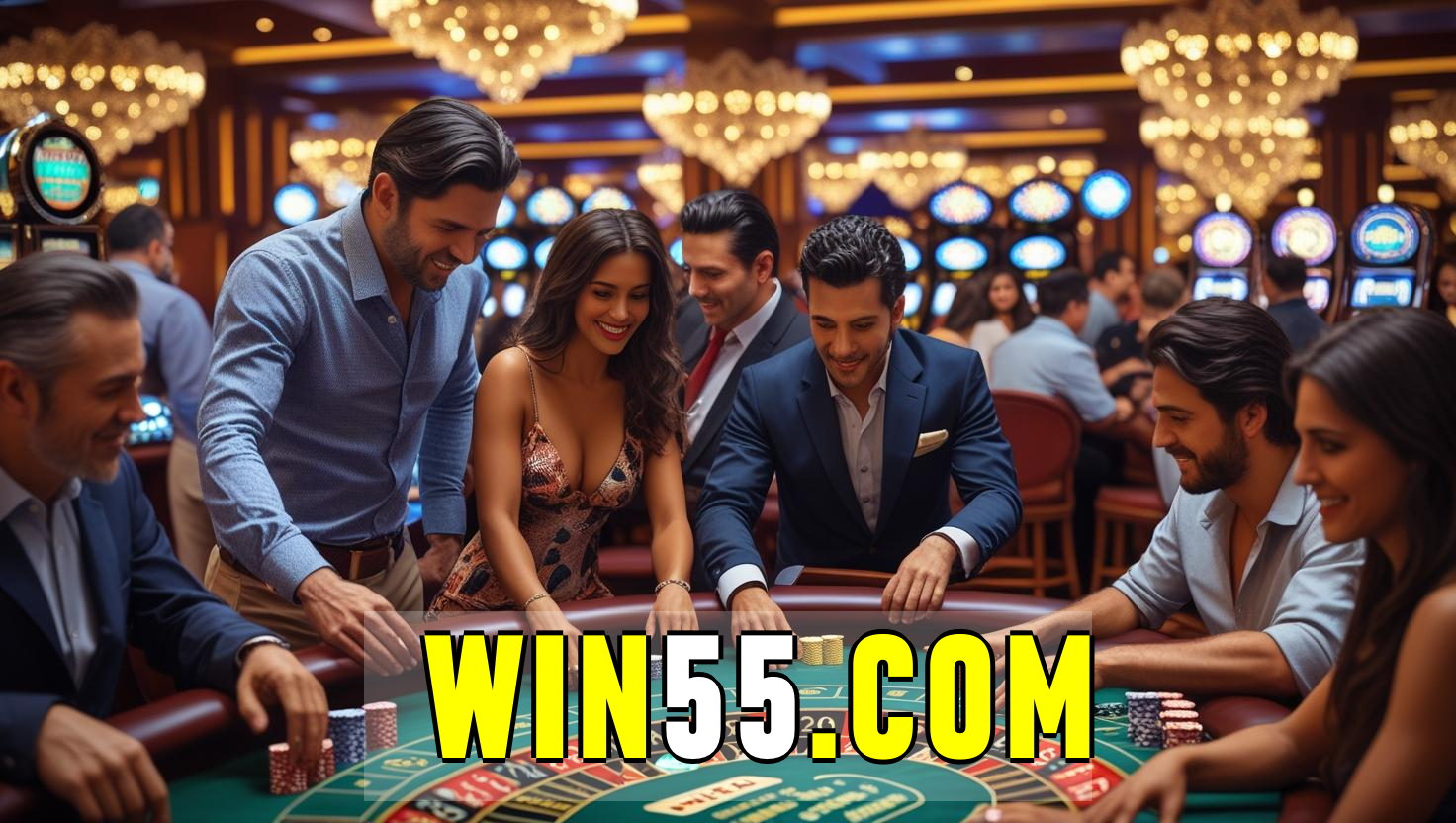 win55: Caça-níqueis e Bônus Imperdíveis no Cassino ao Vivo!